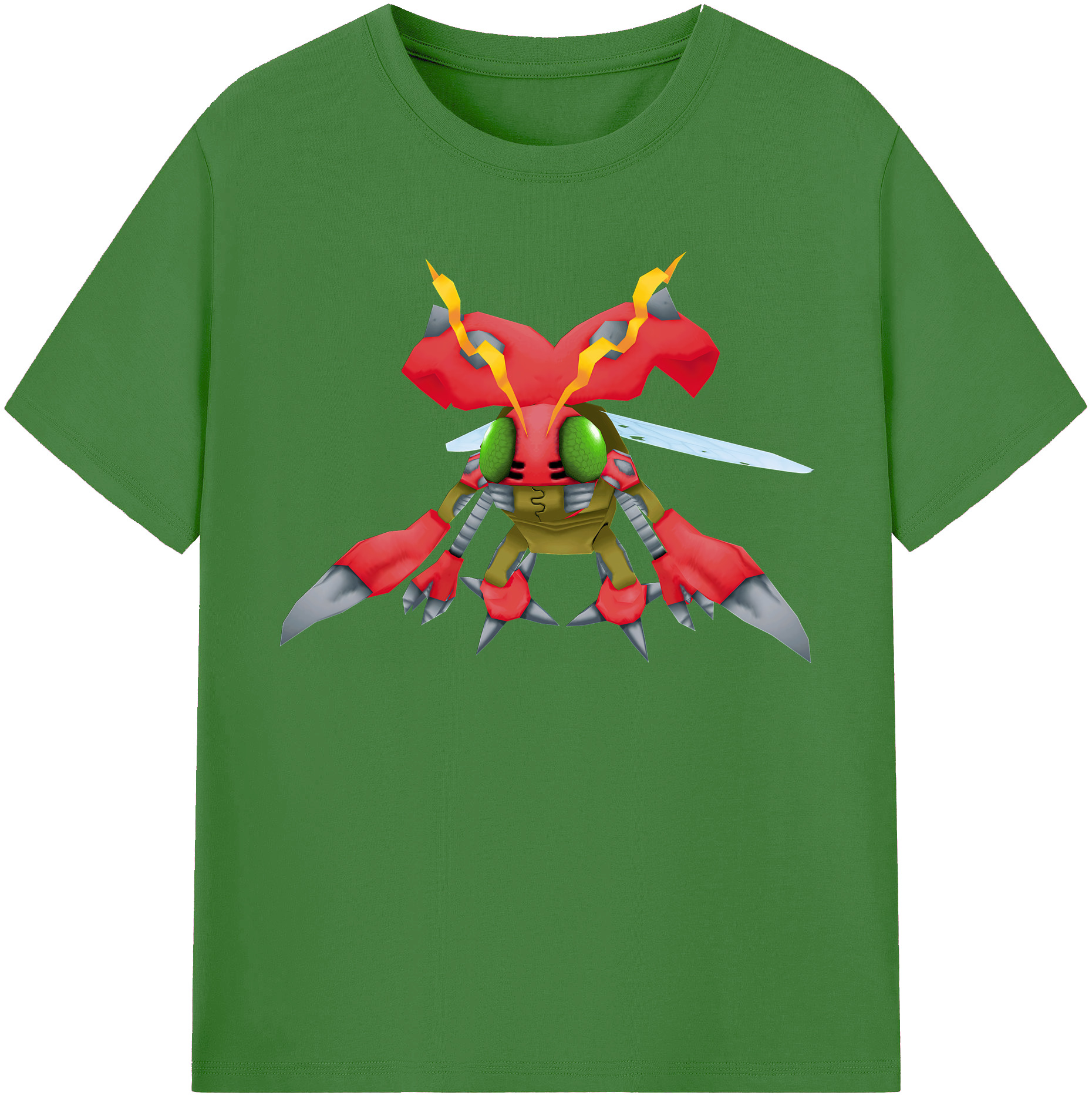 （画像用） Digimon デジタルモンスター/デジモン レディースカジュアルプリントTシャツ（綿100％）